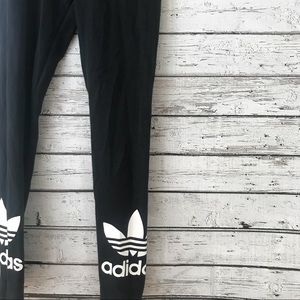 Adidas Trefoil Black XS Leggings